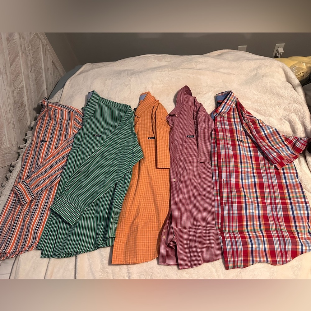 Chap’s Men's Button-Up Shirts - Multi Color Pack size XXL